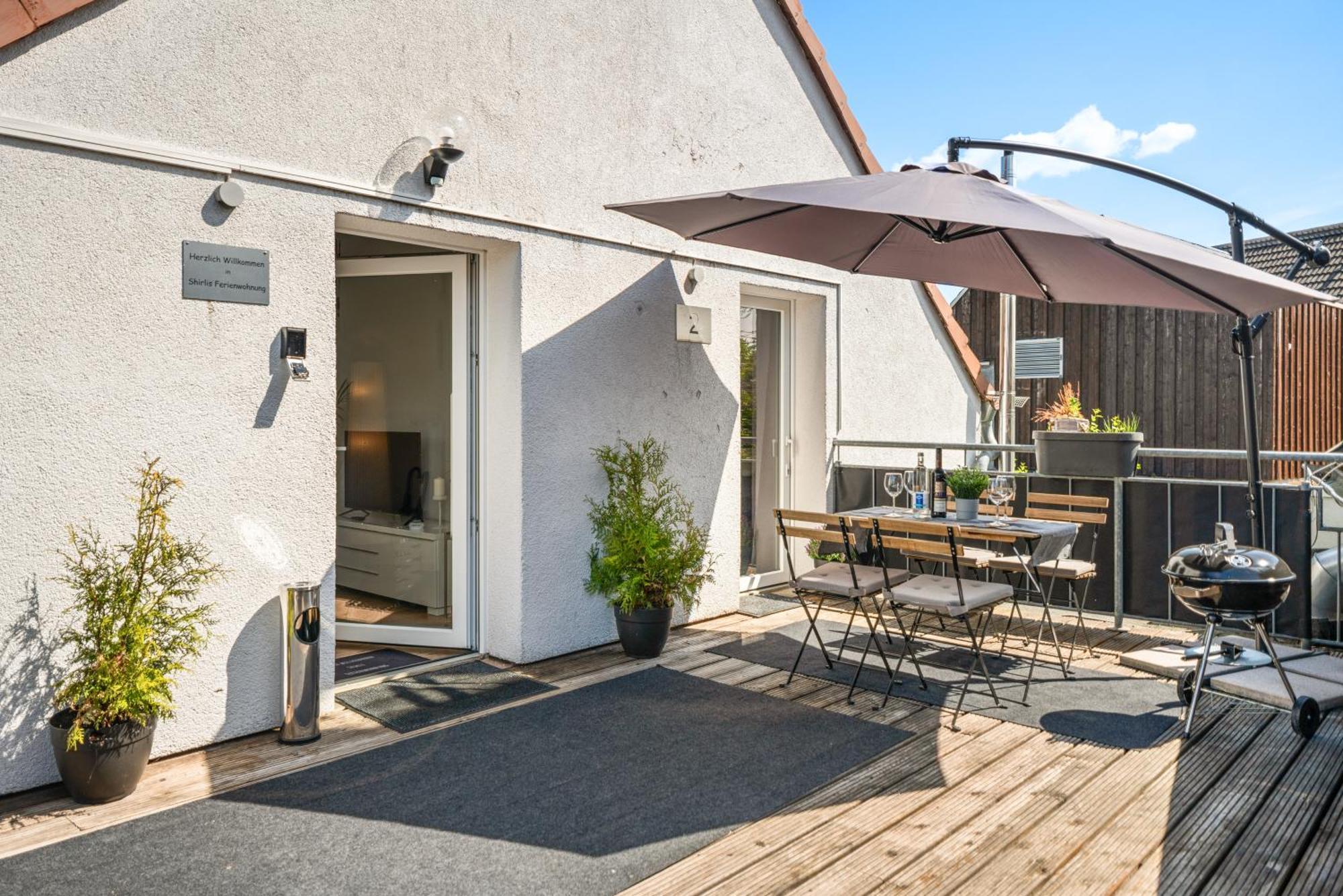 Mola Apartments-Charmante Ferienwohnung Im Herdecke Zentrum Fuer 3 Personen-Grosse Dachterrasse-Grill-Gratis Parken-Wlan Esterno foto
